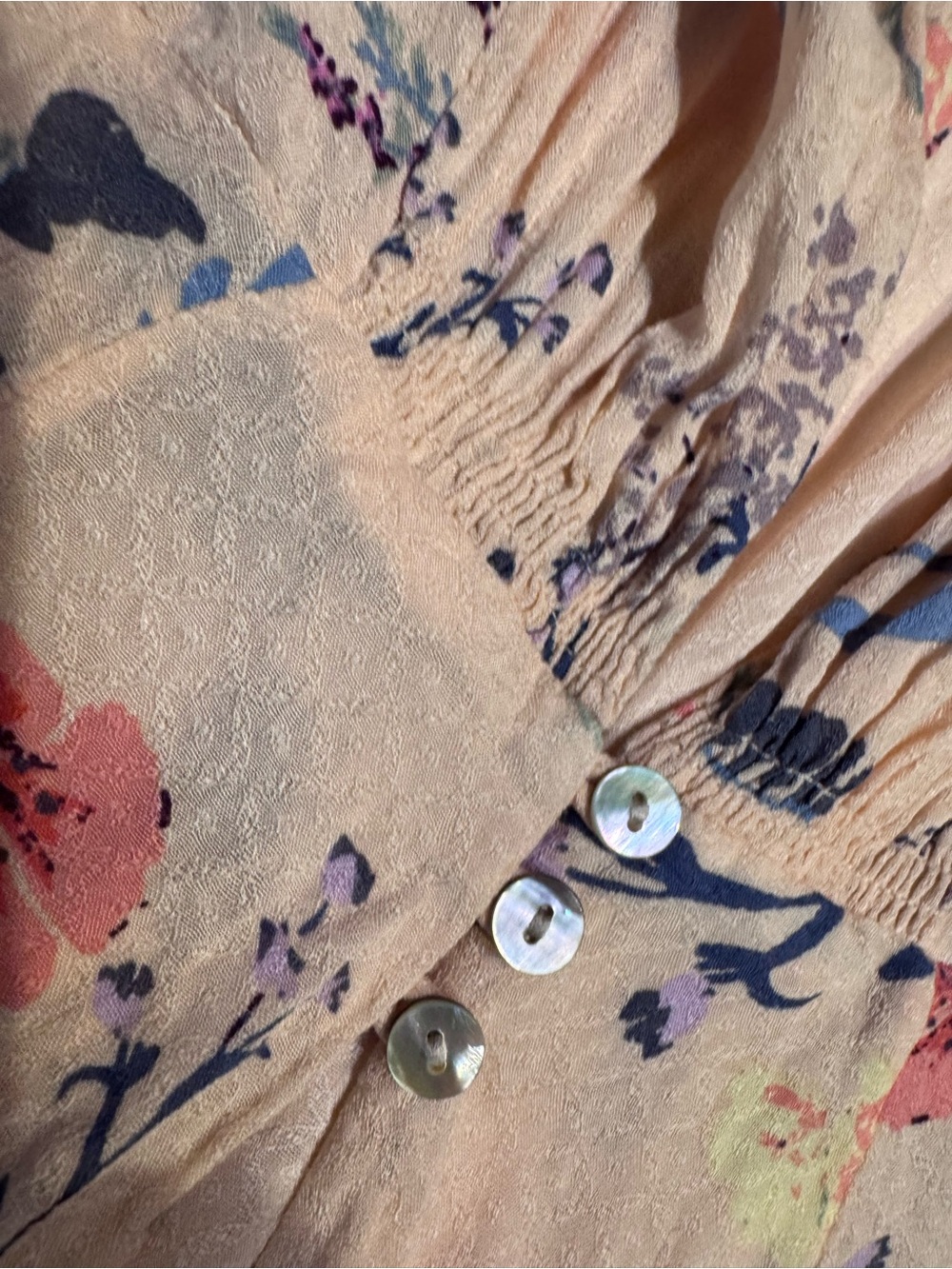 Intimately Free People Deevine Robe Open Delicate Feminine Floral Maxi Duster - Picture 8 of 10